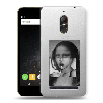 Силиконовый чехол на ZTE Nubia N1 Lite с принтом Мона Лиза