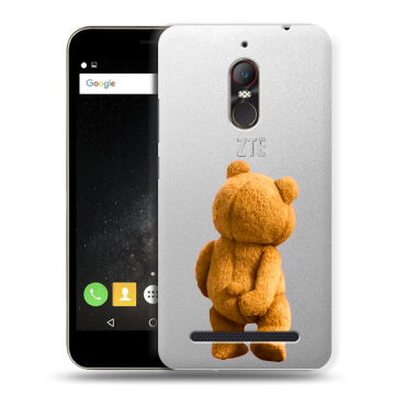 Силиконовый чехол на ZTE Nubia N1 Lite с принтом Медведь