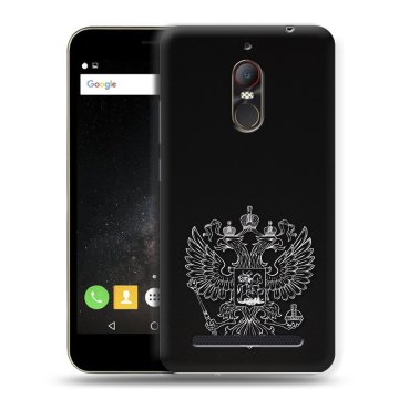 Силиконовый чехол на ZTE Nubia N1 Lite с принтом Герб России