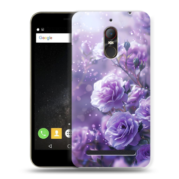 Силиконовый чехол на ZTE Nubia N1 Lite с принтом Розы цветы Силиконовый чехол на ZTE Nubia N1 Lite с принтом Розы цветы
