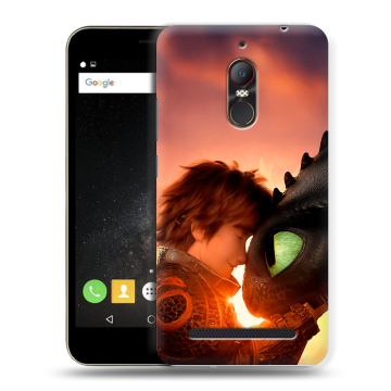 Силиконовый чехол на ZTE Nubia N1 Lite с принтом Как приручить дракона
