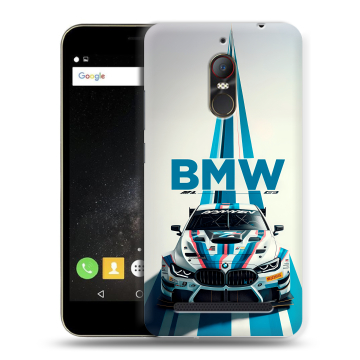Силиконовый чехол на ZTE Nubia N1 Lite с принтом БМВ BMW