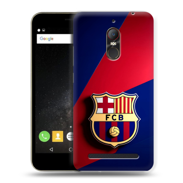 Силиконовый чехол на ZTE Nubia N1 Lite с принтом Барселона Barcelona