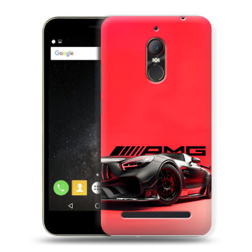Силиконовый чехол на ZTE Nubia N1 Lite с принтом Мерседес Mercedes AMG