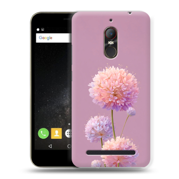 Силиконовый чехол на ZTE Nubia N1 Lite с принтом Цветы