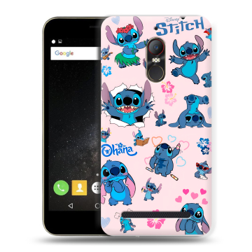Силиконовый чехол на ZTE Nubia N1 Lite с принтом Лило и Стич