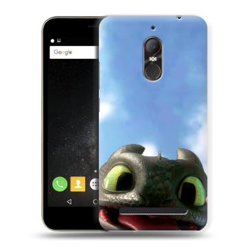 Силиконовый чехол на ZTE Nubia N1 Lite с принтом Как приручить дракона