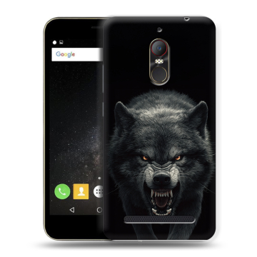 Силиконовый чехол на ZTE Nubia N1 Lite с принтом Волк