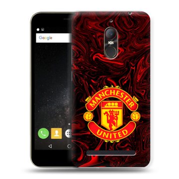 Силиконовый чехол на ZTE Nubia N1 Lite с принтом Manchester United