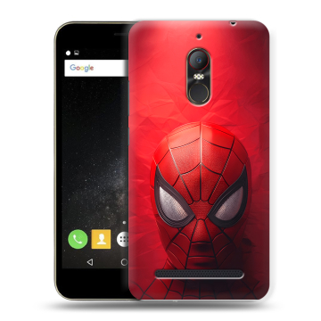 Силиконовый чехол на ZTE Nubia N1 Lite с принтом Spiderman Человек паук