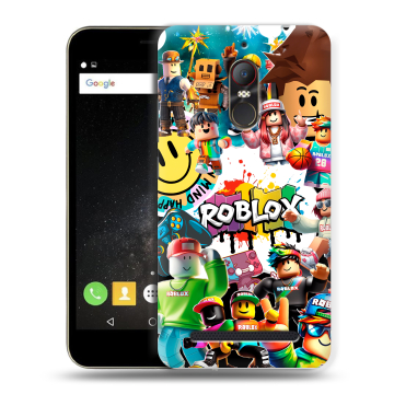 Силиконовый чехол на ZTE Nubia N1 Lite с принтом Roblox Роблокс Силиконовый чехол на ZTE Nubia N1 Lite с принтом Roblox Роблокс
