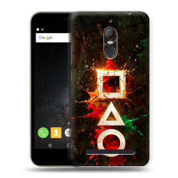 Силиконовый чехол на ZTE Nubia N1 Lite с принтом Squid Game Игра кальмара