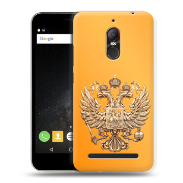 Силиконовый чехол на ZTE Nubia N1 Lite с принтом Герб Флаг России