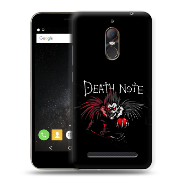 Силиконовый чехол на ZTE Nubia N1 Lite с принтом Death note Тетрадь смерти