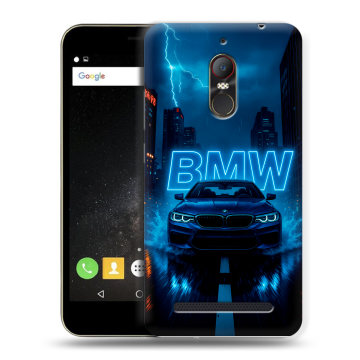 Силиконовый чехол на ZTE Nubia N1 Lite с принтом BMW БМВ
