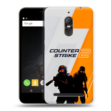 Силиконовый чехол на ZTE Nubia N1 Lite с принтом Counter Strike