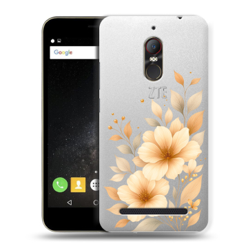 Силиконовый чехол на ZTE Nubia N1 Lite с принтом для девушки