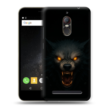 Силиконовый чехол на ZTE Nubia N1 Lite с принтом Волк
