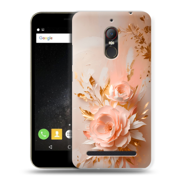 Силиконовый чехол на ZTE Nubia N1 Lite с принтом женский