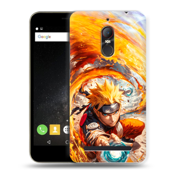 Силиконовый чехол на ZTE Nubia N1 Lite с принтом Аниме Наруто Naruto