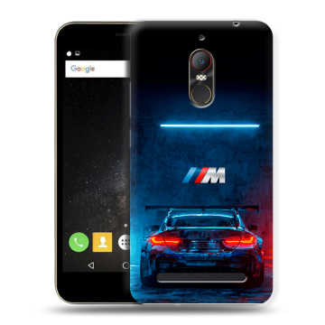 Силиконовый чехол на ZTE Nubia N1 Lite с принтом BMW БМВ