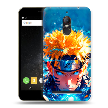 Силиконовый чехол на ZTE Nubia N1 Lite с принтом Аниме Наруто Naruto