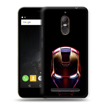 Силиконовый чехол на ZTE Nubia N1 Lite с принтом IronMan Железный человек