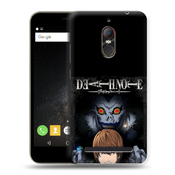 Силиконовый чехол на ZTE Nubia N1 Lite с принтом Death note Тетрадь смерти