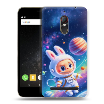 Силиконовый чехол на ZTE Nubia N1 Lite с принтом Labubu Лабубу