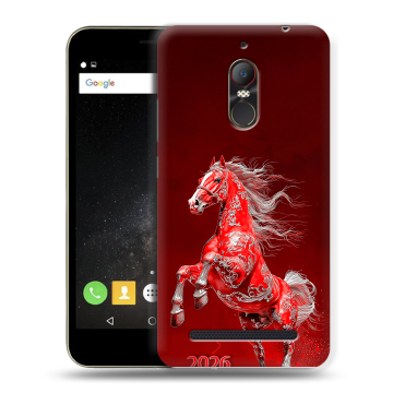 Силиконовый чехол на ZTE Nubia N1 Lite с принтом Новый год