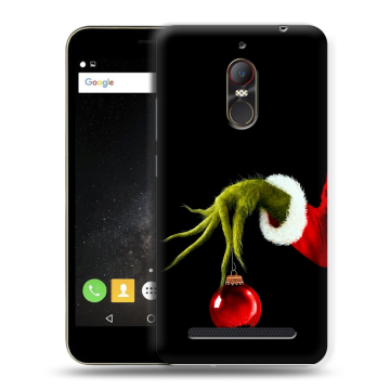 Силиконовый чехол на ZTE Nubia N1 Lite с принтом Новый год Гринч