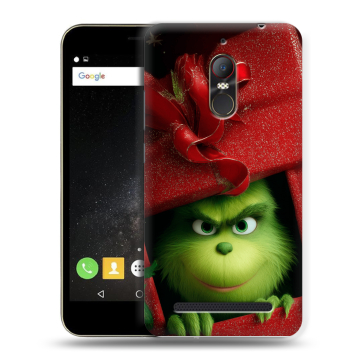 Силиконовый чехол на ZTE Nubia N1 Lite с принтом Новый год