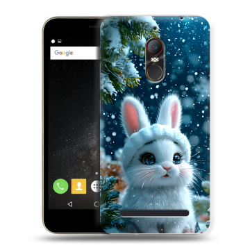 Силиконовый чехол на ZTE Nubia N1 Lite с принтом Новый год