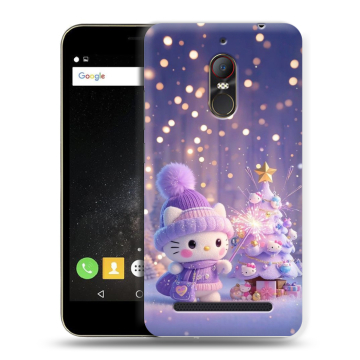 Силиконовый чехол на ZTE Nubia N1 Lite с принтом Новый год Силиконовый чехол на ZTE Nubia N1 Lite с принтом Новый год