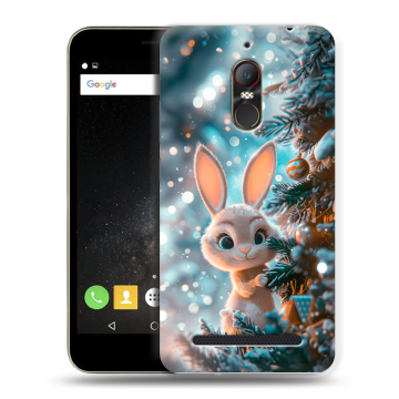 Силиконовый чехол на ZTE Nubia N1 Lite с принтом Новый год Силиконовый чехол на ZTE Nubia N1 Lite с принтом Новый год