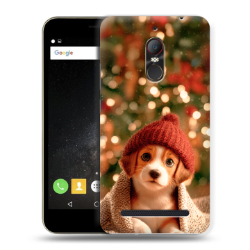 Силиконовый чехол на ZTE Nubia N1 Lite с принтом Новый год Силиконовый чехол на ZTE Nubia N1 Lite с принтом Новый год