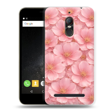 Силиконовый чехол на ZTE Nubia N1 Lite с принтом женский