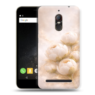 Силиконовый чехол на ZTE Nubia N1 Lite с принтом женский