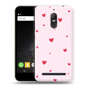 Силиконовый чехол на ZTE Nubia N1 Lite с принтом для девочек