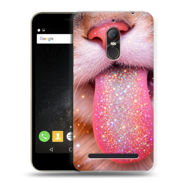 Силиконовый чехол на ZTE Nubia N1 Lite с принтом для девочек