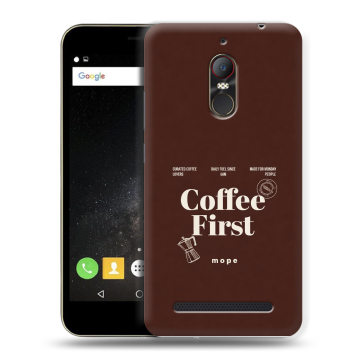 Силиконовый чехол на ZTE Nubia N1 Lite с принтом женский
