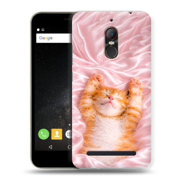 Силиконовый чехол на ZTE Nubia N1 Lite с принтом женский