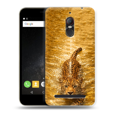 Силиконовый чехол на ZTE Nubia N1 Lite с принтом женский