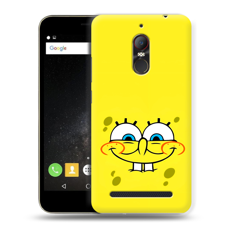 Силиконовый чехол на ZTE Nubia N1 Lite с принтом спанчбоб спанч боб Силиконовый чехол на ZTE Nubia N1 Lite с принтом спанчбоб спанч боб