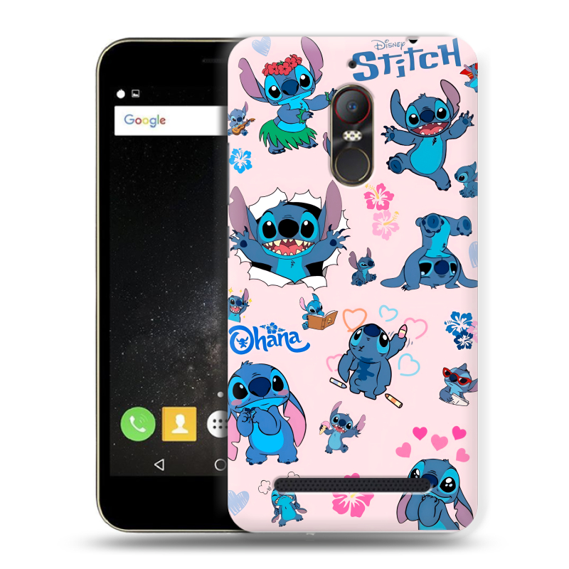 Силиконовый чехол на ZTE Nubia N1 Lite с принтом Лило и Стич Силиконовый чехол на ZTE Nubia N1 Lite с принтом Лило и Стич