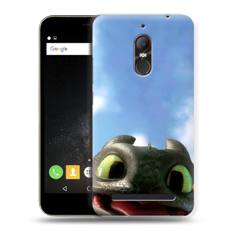 Силиконовый чехол на ZTE Nubia N1 Lite с принтом Как приручить дракона Силиконовый чехол на ZTE Nubia N1 Lite с принтом Как приручить дракона