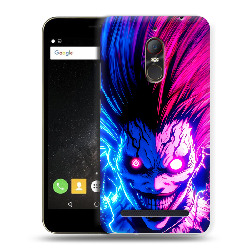 Силиконовый чехол на ZTE Nubia N1 Lite с принтом Death note Тетрадь смерти Силиконовый чехол на ZTE Nubia N1 Lite с принтом Death note Тетрадь смерти