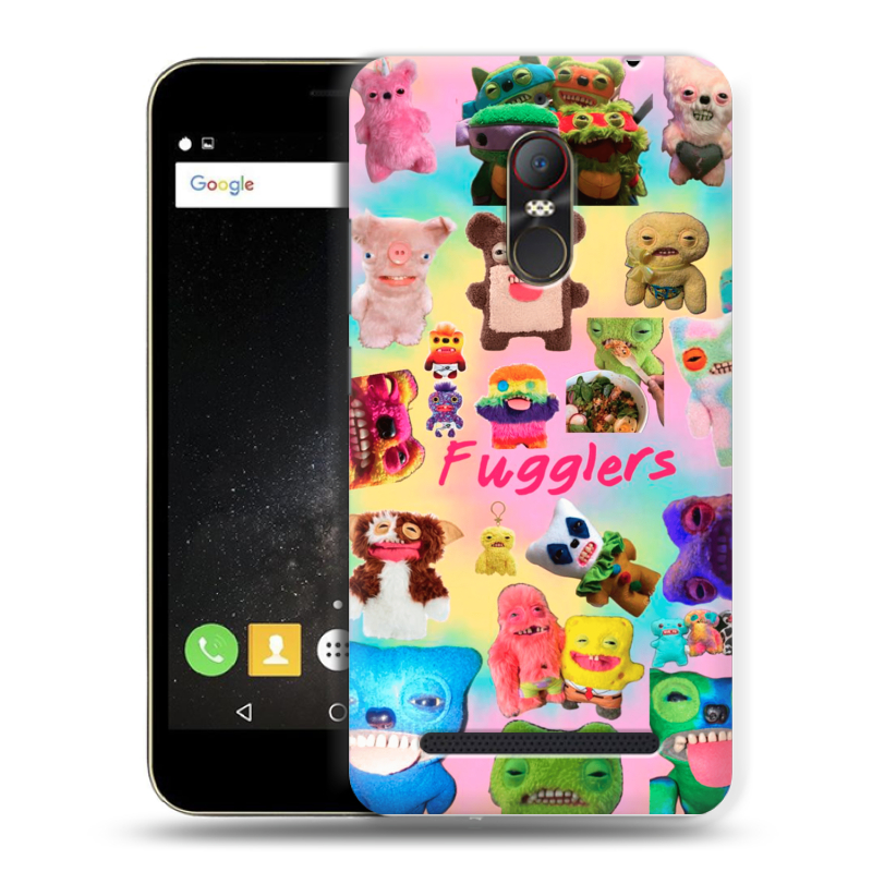 Силиконовый чехол на ZTE Nubia N1 Lite с принтом Флагер Fuggler Силиконовый чехол на ZTE Nubia N1 Lite с принтом Флагер Fuggler