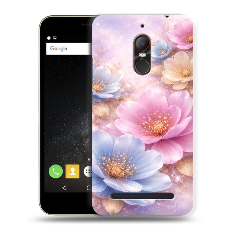 Силиконовый чехол на ZTE Nubia N1 Lite с принтом женский Силиконовый чехол на ZTE Nubia N1 Lite с принтом женский