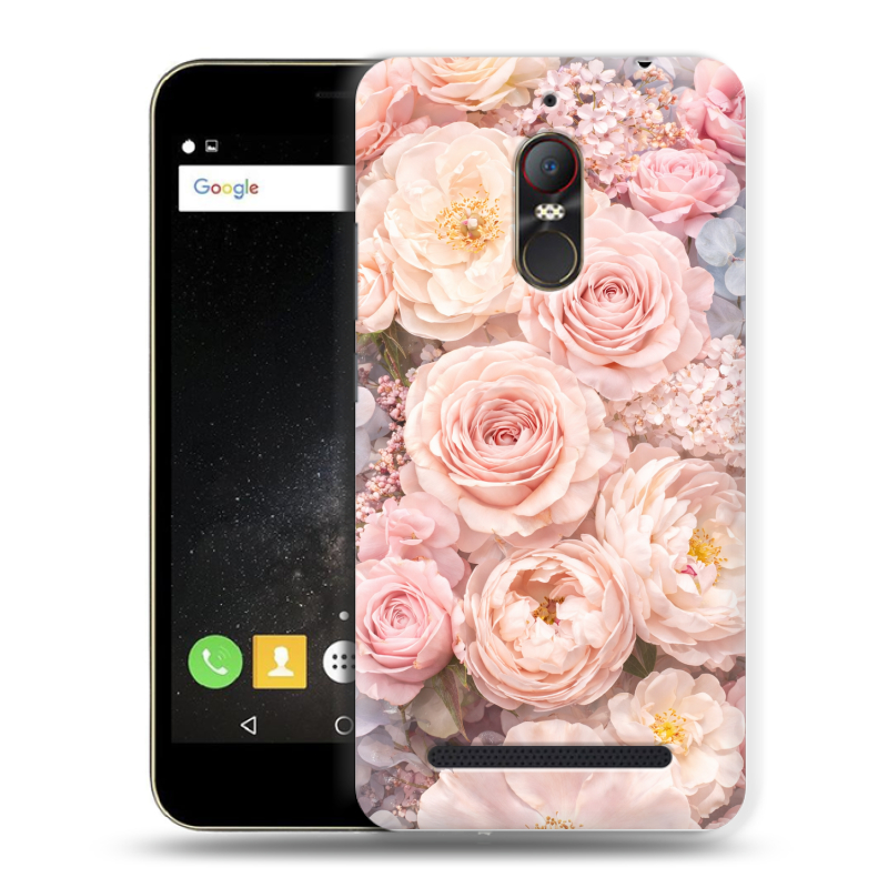 Силиконовый чехол на ZTE Nubia N1 Lite с принтом женский Силиконовый чехол на ZTE Nubia N1 Lite с принтом женский